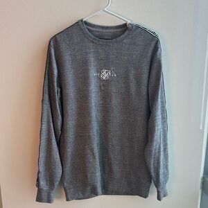 Stylish Gray Crewneck Sweater